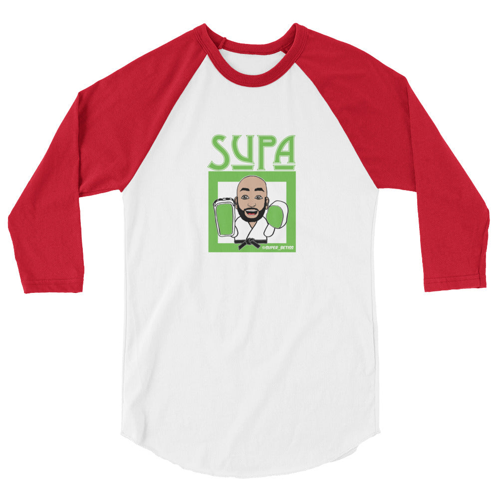 Supa 3/4 sleeve raglan shirt