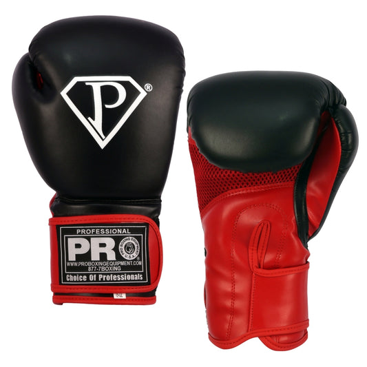 Youth Boxing Gloves  Black/Red