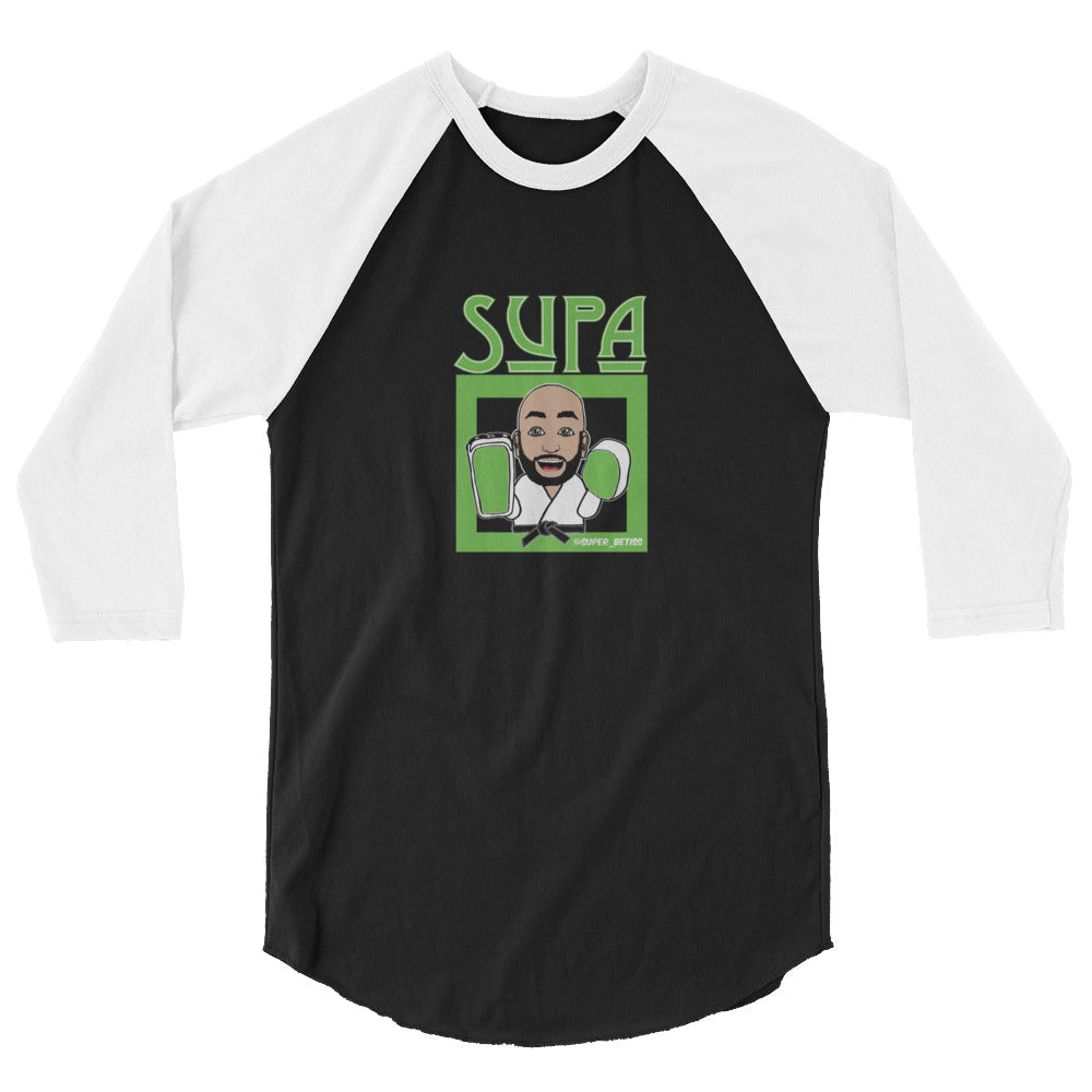 Supa 3/4 sleeve raglan shirt