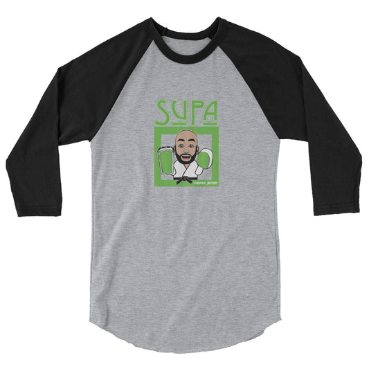 Supa 3/4 sleeve raglan shirt