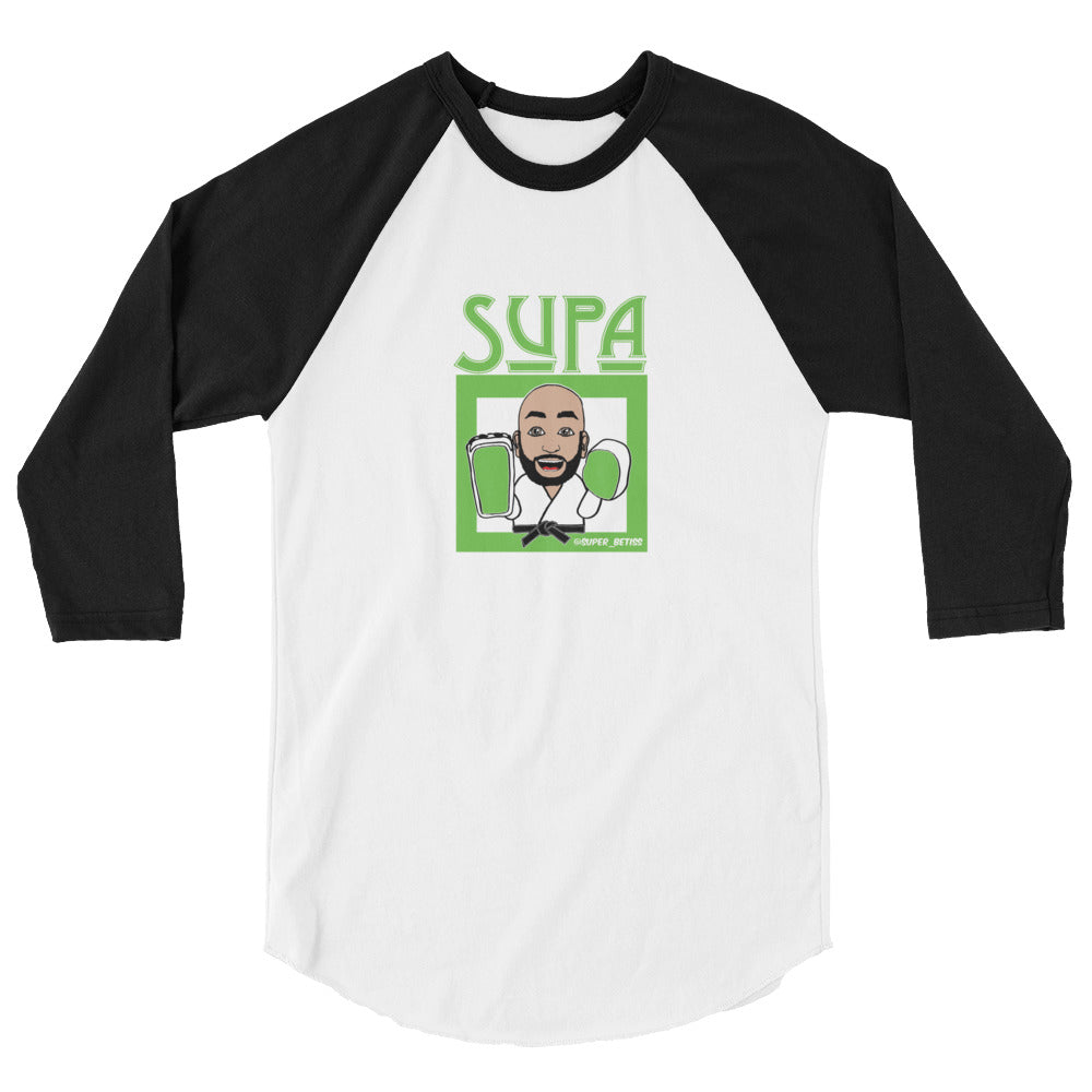 Supa 3/4 sleeve raglan shirt