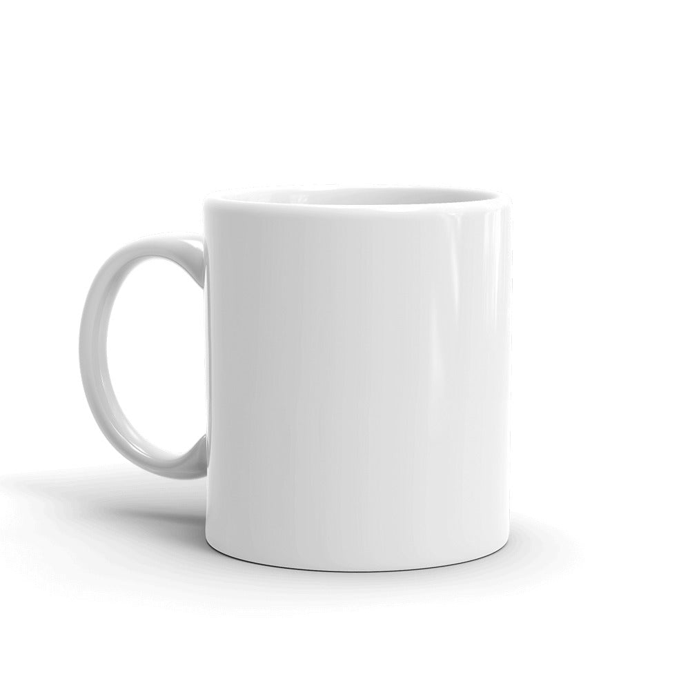 Supa White glossy mug